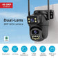 Caméra De Surveillance WiFi 4K 8MP Double Objectif
